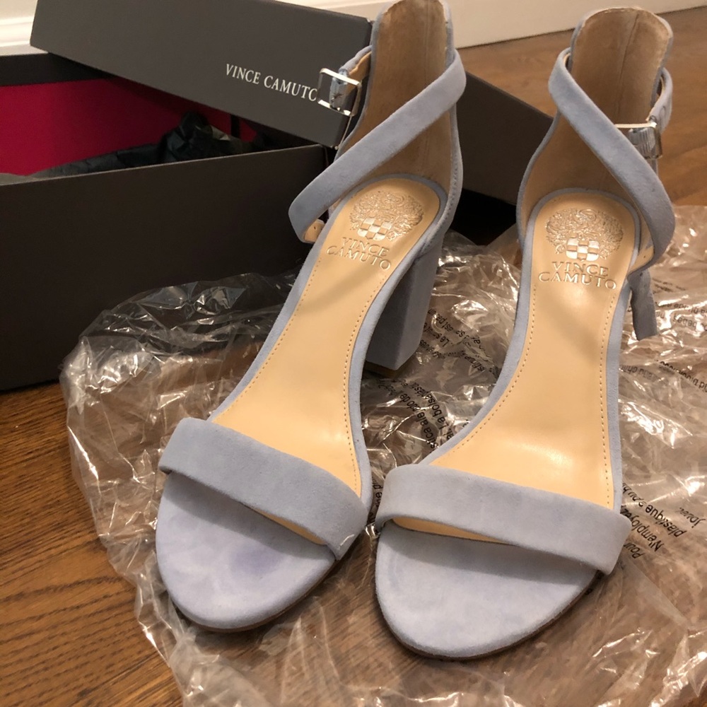 Vince Camuto Heels Chambray Size 6